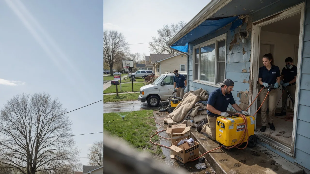 Basement Flood Cleanup in Marvin, SD near me